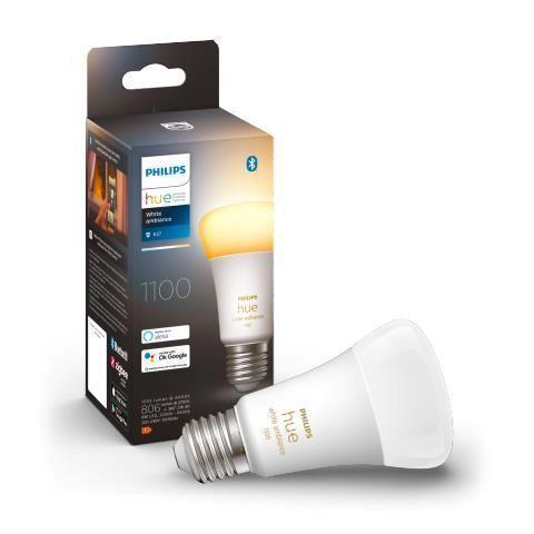 Levně Hue Bluetooth LED White Ambiance žárovka Philips 8719514291119 E27 A60 8W 1100lm 2200-6500K stmívatelná - PHILIPS (929002468401)
