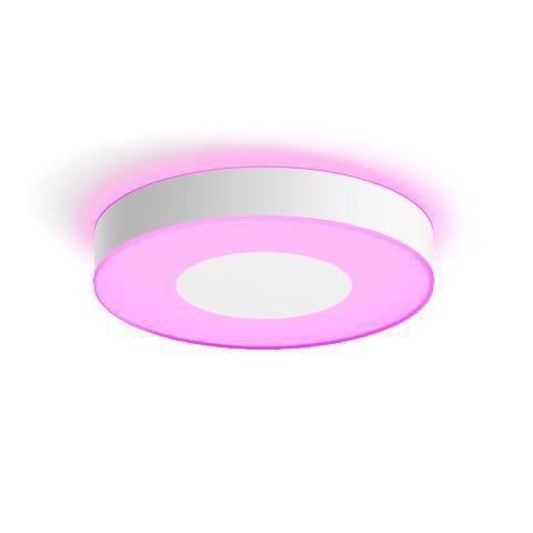 Levně Hue Bluetooth LED White and Color Ambiance Koupelnové stropní svítidlo Philips Xamento L 41168/31/P9 52,5W 3700lm 2000-6500K RGB IP44 42,5cm bílé, stm