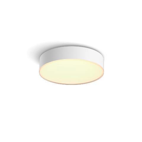 Levně Hue Bluetooth LED White Ambiance Stropní svítidlo Philips Enrave S 41158/31/P69,6W 1220lm 2200-6500K IP20 26,1cm bílé, stmívatelné s dálkovým ovladače