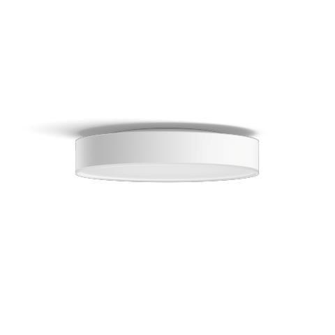 Levně Hue Bluetooth LED White Ambiance Stropní svítidlo Philips Enrave M 41159/31/P6 19,2W 2450lm 2200-6500K IP20 38,1cm bílé, stmívatelné s dálkovým ovlada