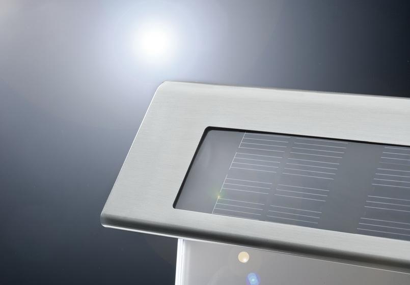 Solární svítidlo - číslo domu LED ušlechtilá ocel, bílá,3000k 1ks 937.65 - PAULMANN