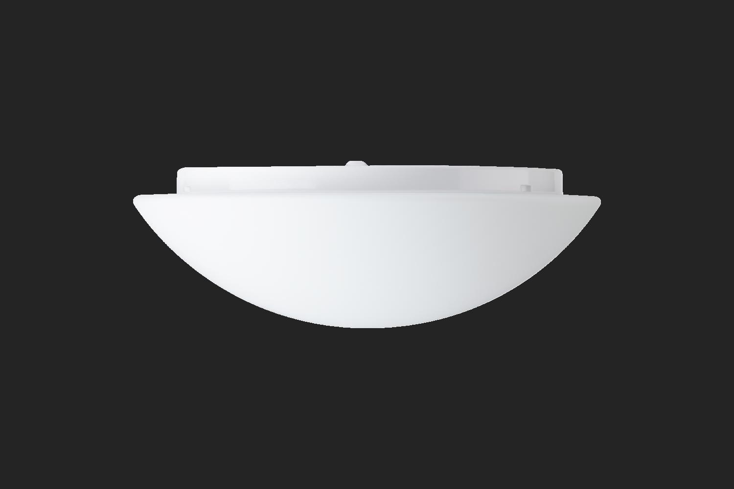 AURA 10 stropní/nástěnné skleněné svítidlo bílá IP44 4000 K 20W LED - OSMONT