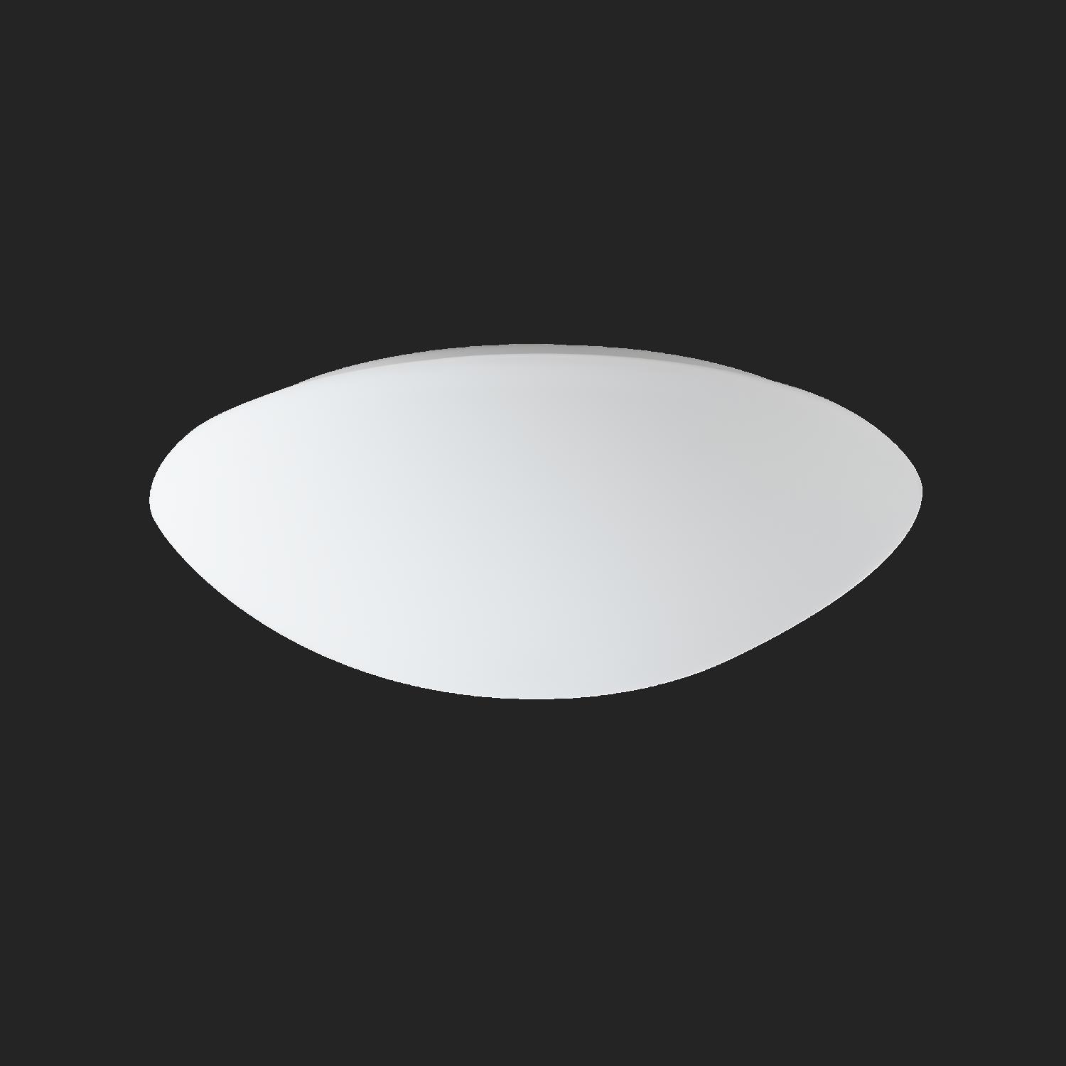 AURA 11 stropní/nástěnné skleněné svítidlo bílá IP44 4000 K 19W LED - OSMONT