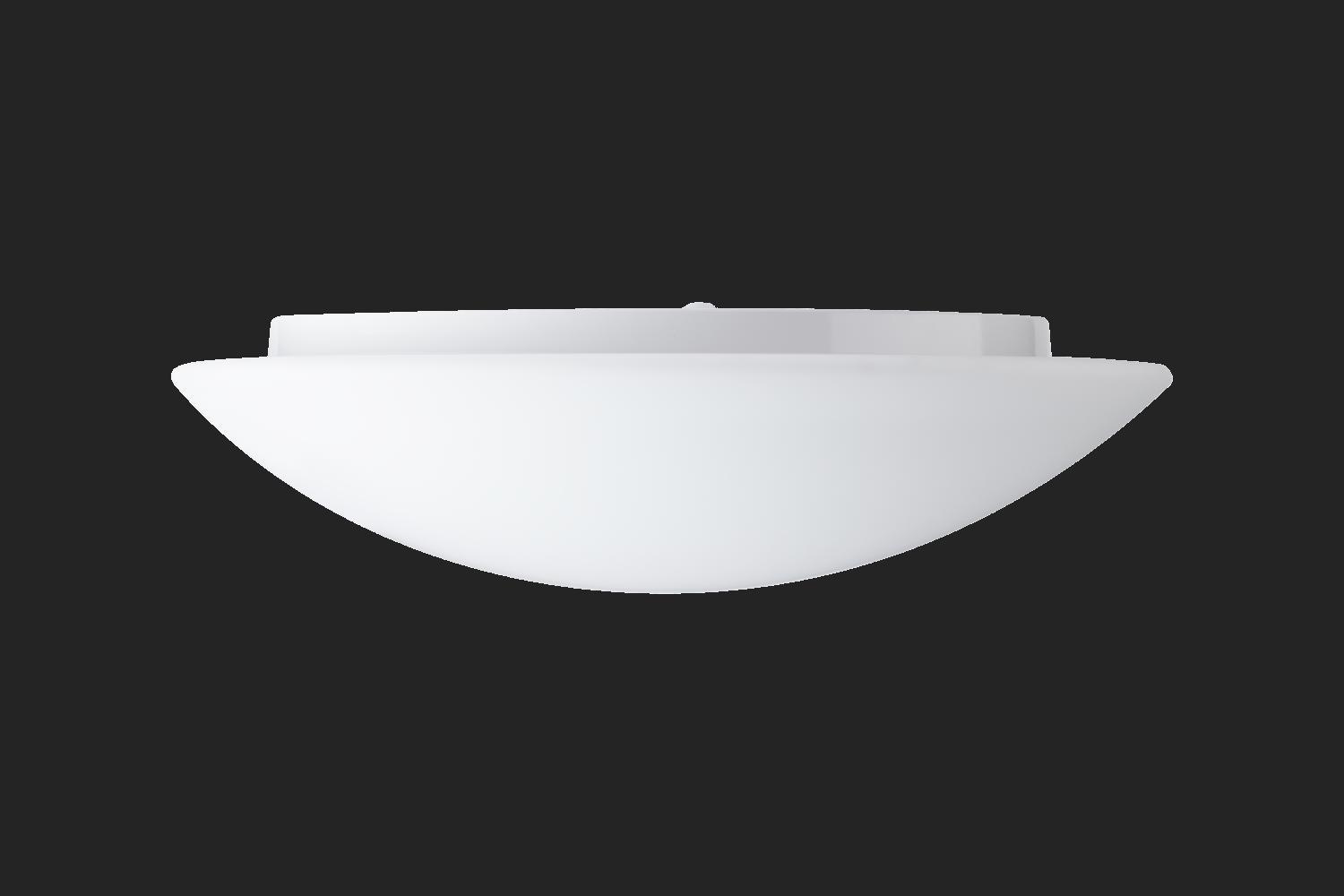 AURA 5 stropní/nástěnné skleněné svítidlo bílá IP43 3000 K 27W LED - OSMONT