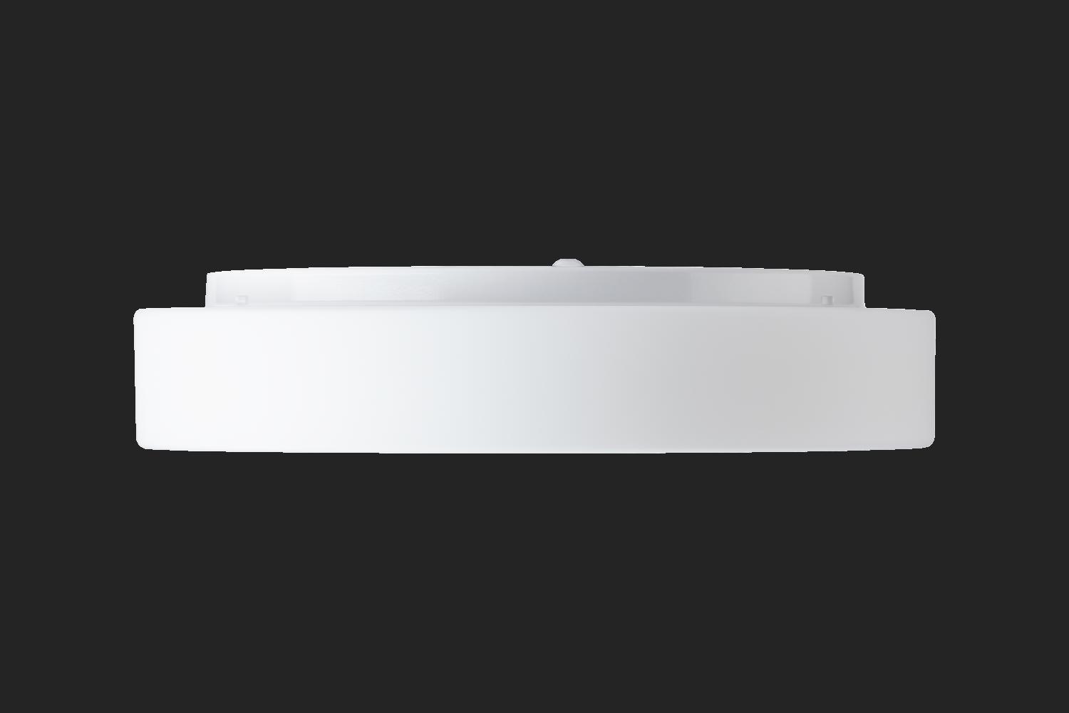 ELSA 4 stropní/nástěnné skleněné svítidlo bílá IP44 4000 K 27W LED - OSMONT