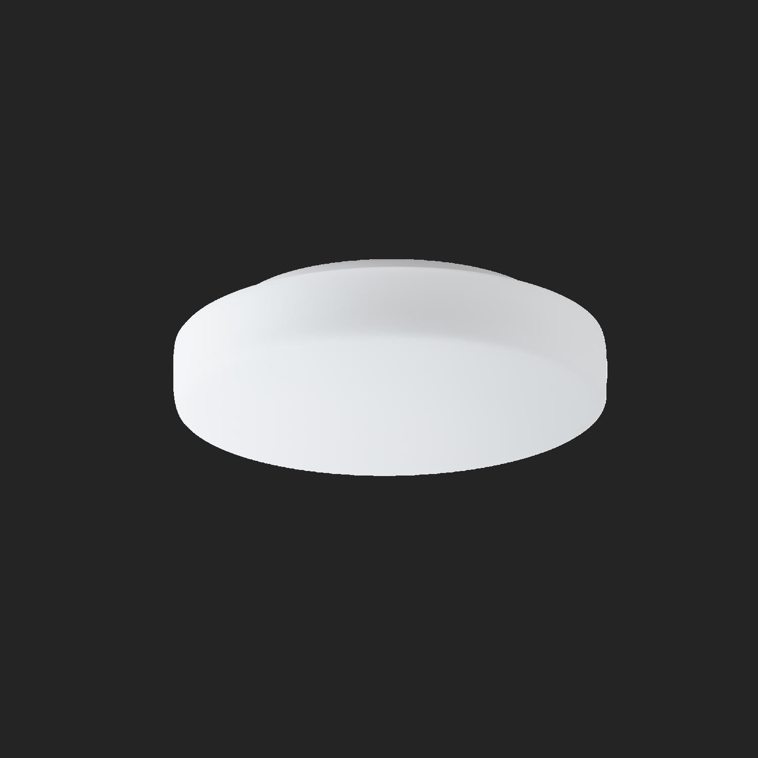 Levně EDNA 3 stropní/nástěnné skleněné svítidlo bílá IP43 2700-6500 K 18W LED - OSMONT