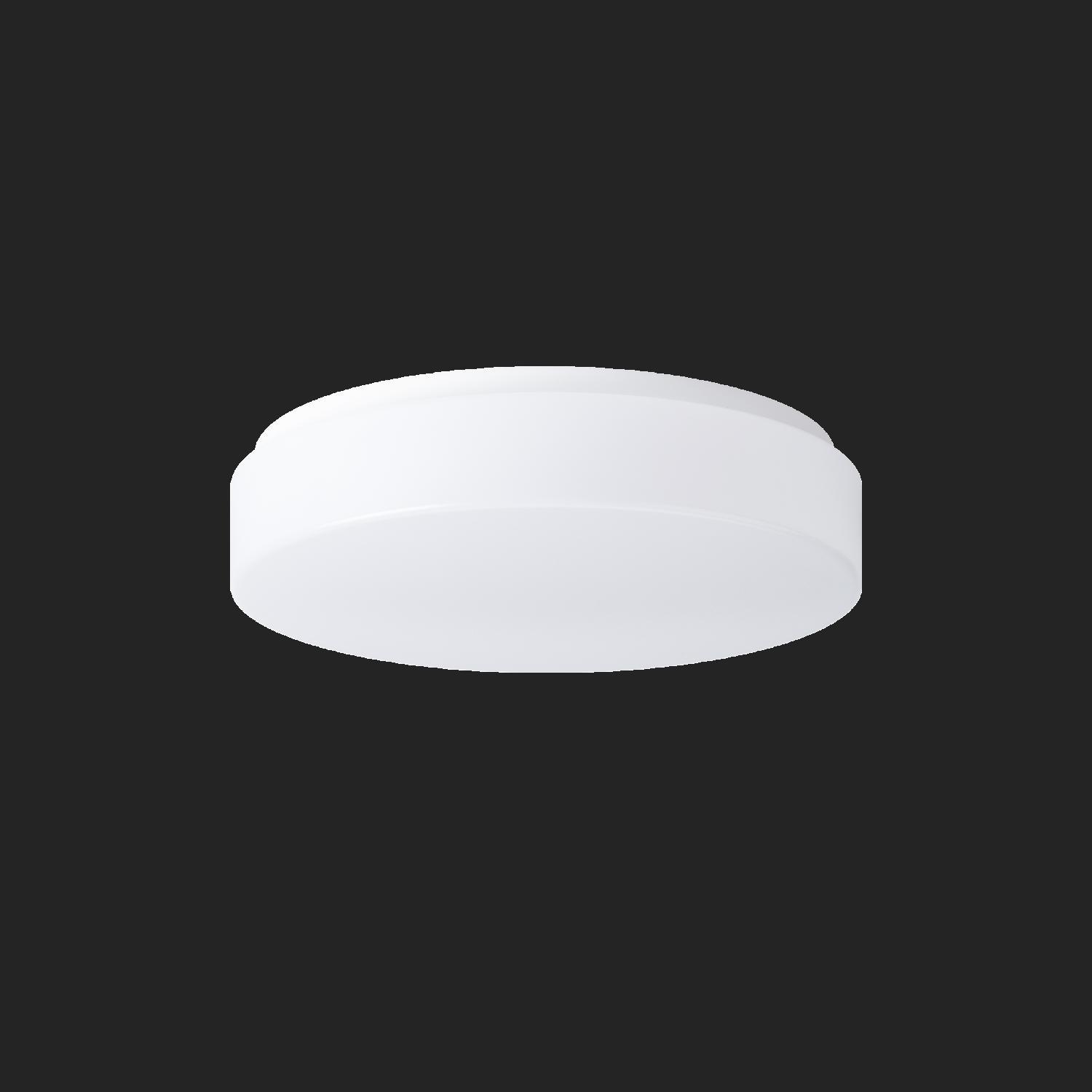 Levně DELIA 1 stropní/nástěnné plastové svítidlo bílá IP54 3000 K 19W LED - OSMONT