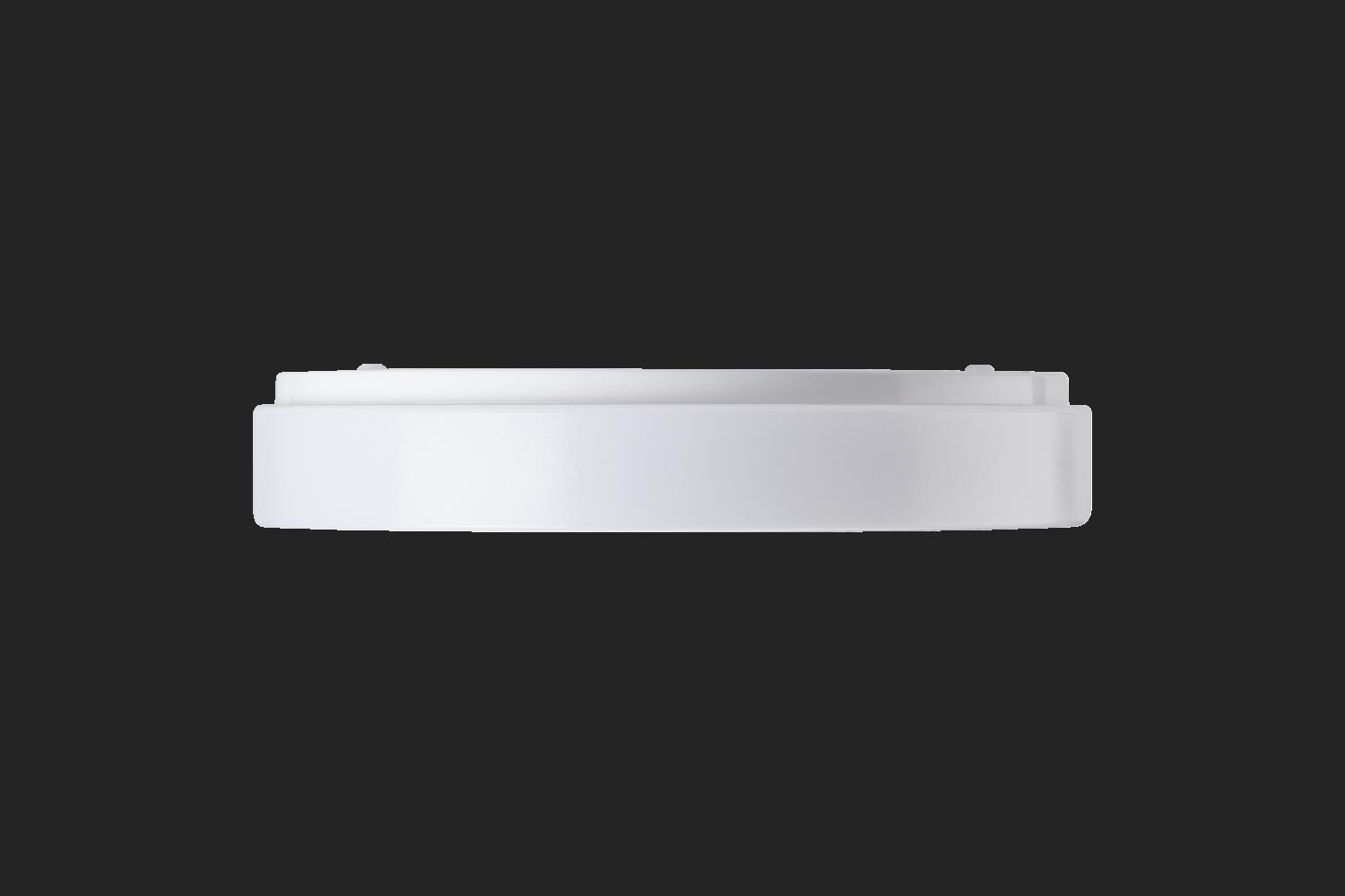 DELIA 2 stropní/nástěnné plastové svítidlo bílá IP54 4000 K 27W LED - OSMONT