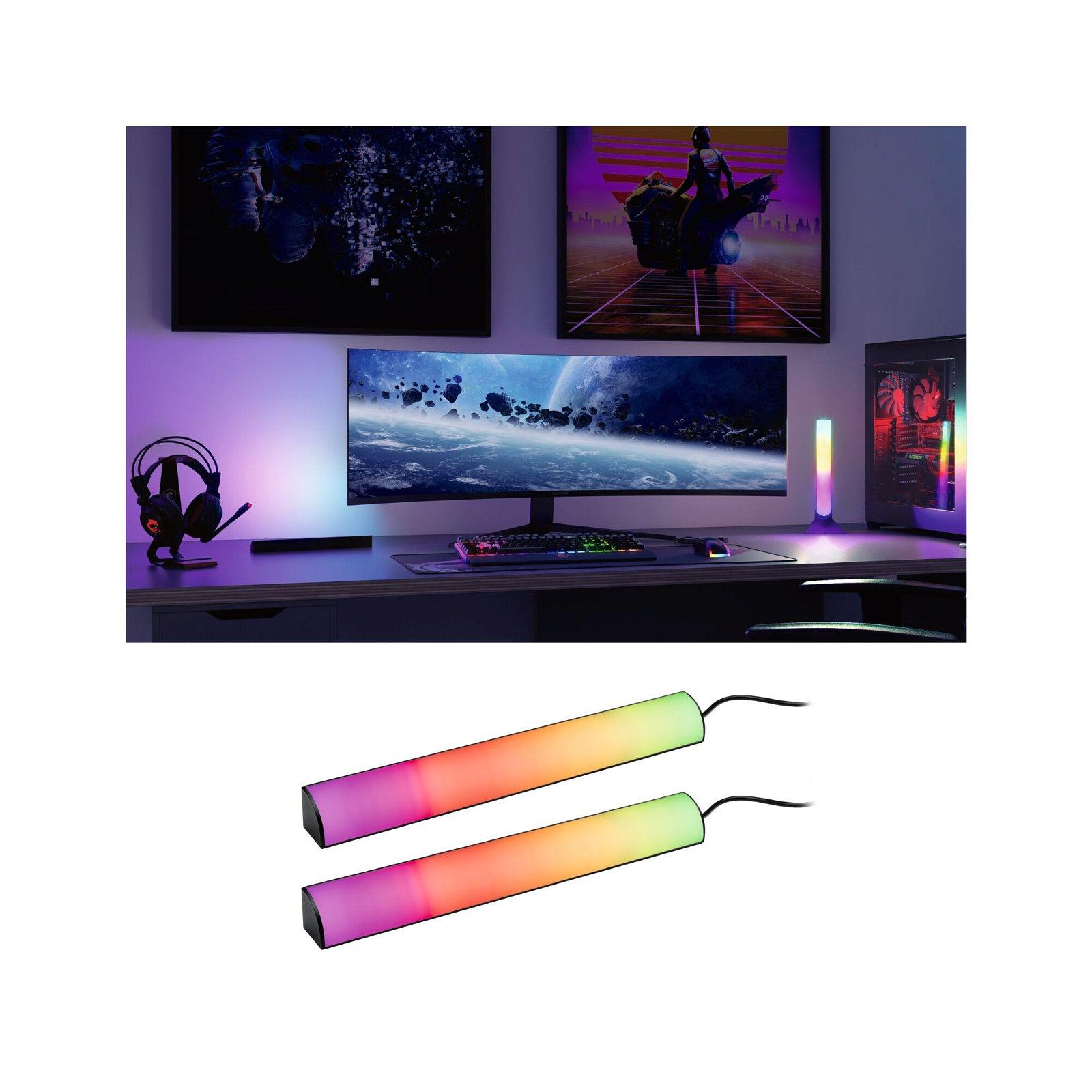 Levně EntertainLED Lightbar Dynamic RGB 2x0,6W RGB - PAULMANN
