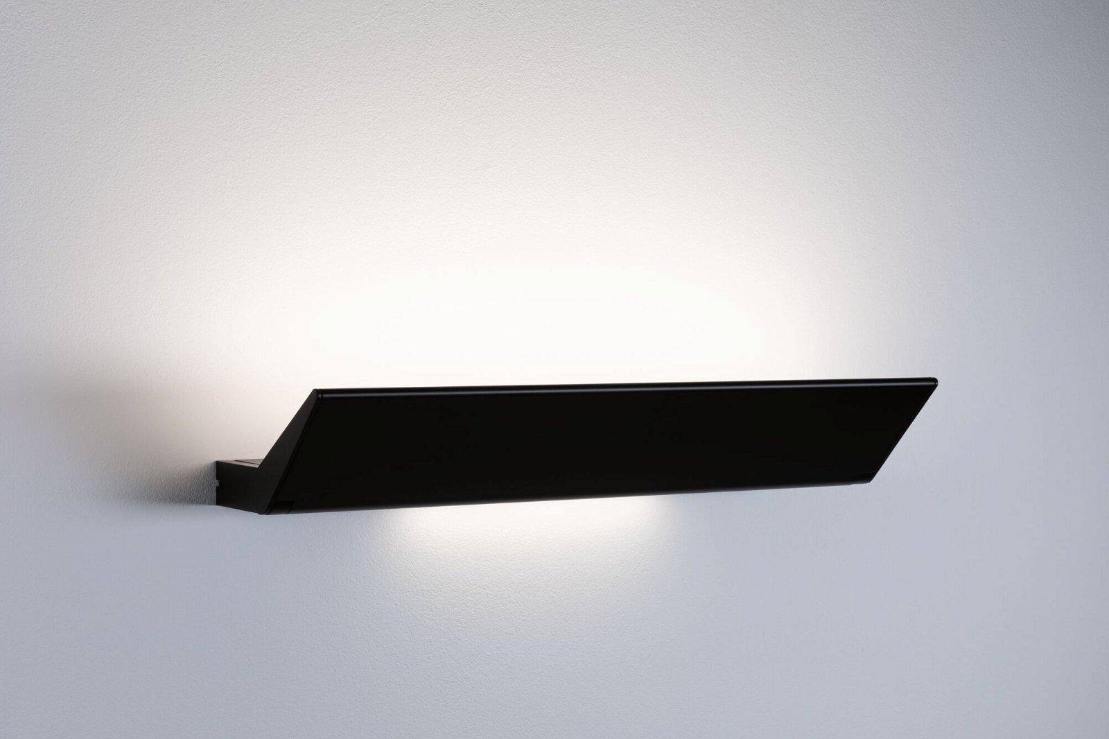 LED nástěnné svítidlo 3-krokové-stmívatelné Ranva 2700K / 230V 13 / 1x2W stmívatelné černá mat - PAULMANN