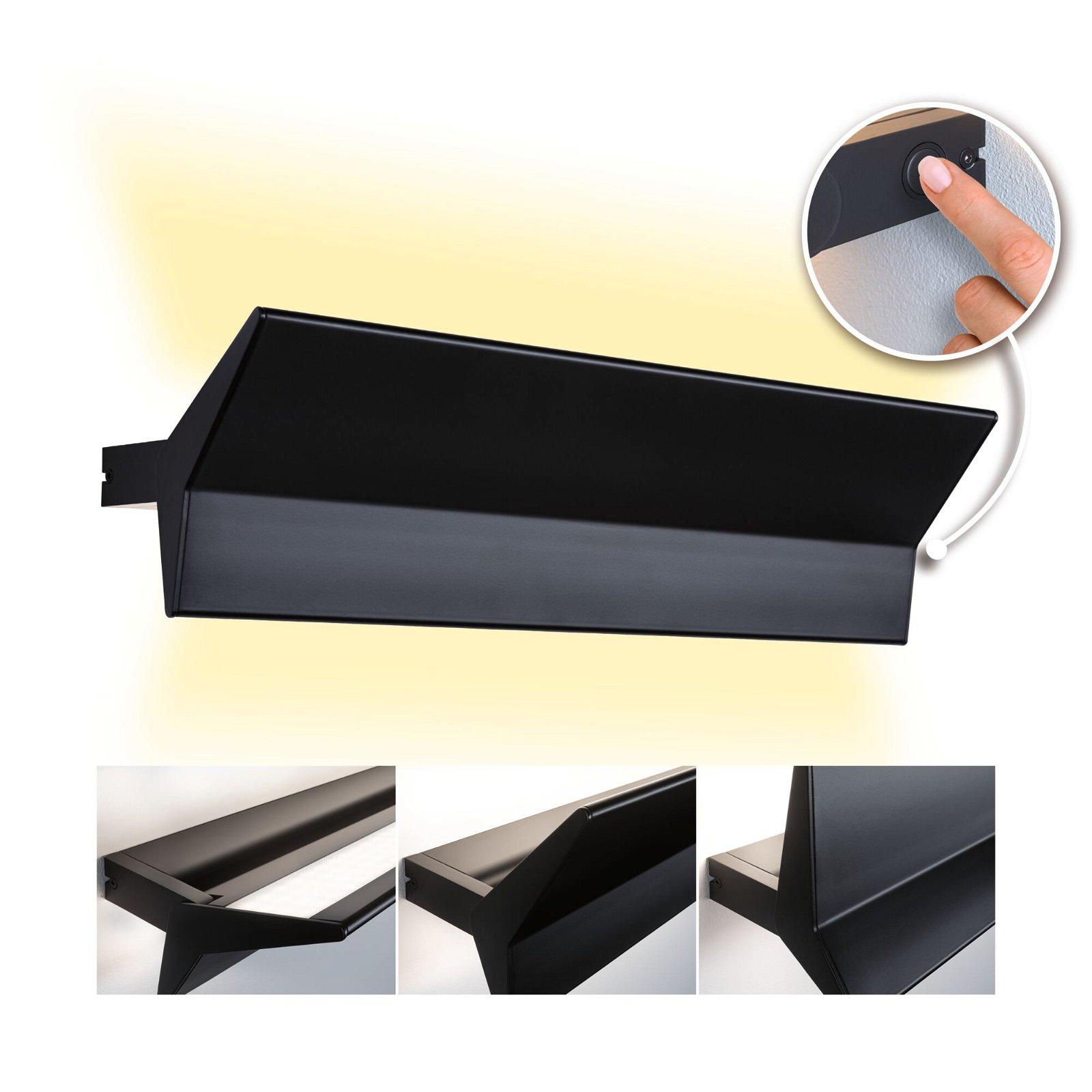 LED nástěnné svítidlo 3-krokové-stmívatelné Stine 2700K / 230V 13 / 1x4W stmívatelné černá mat - PAULMANN