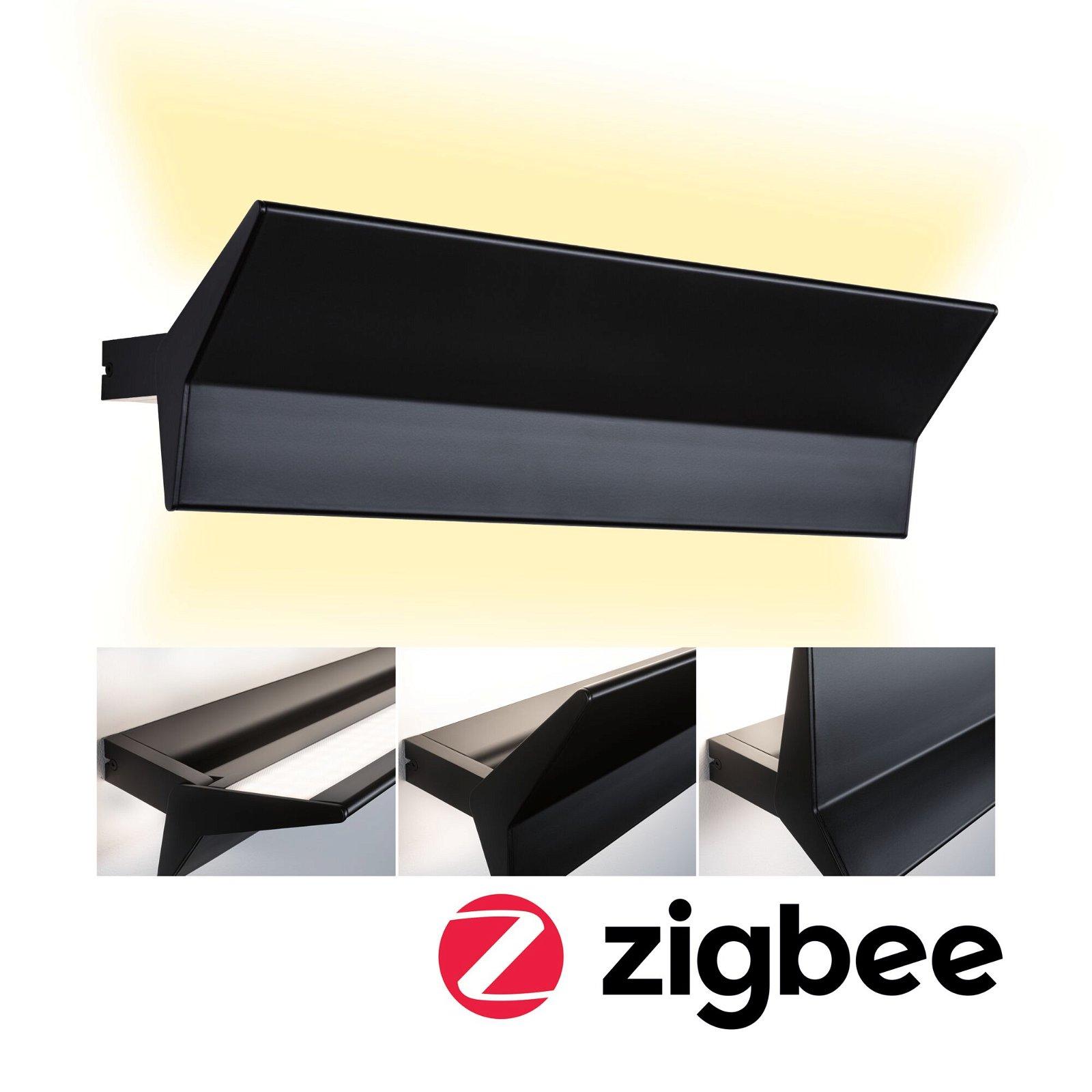LED nástěnné svítidlo Smart Home Zigbee Stine měnitelná bílá / 230V 13W stmívatelné černá mat - PAULMANN
