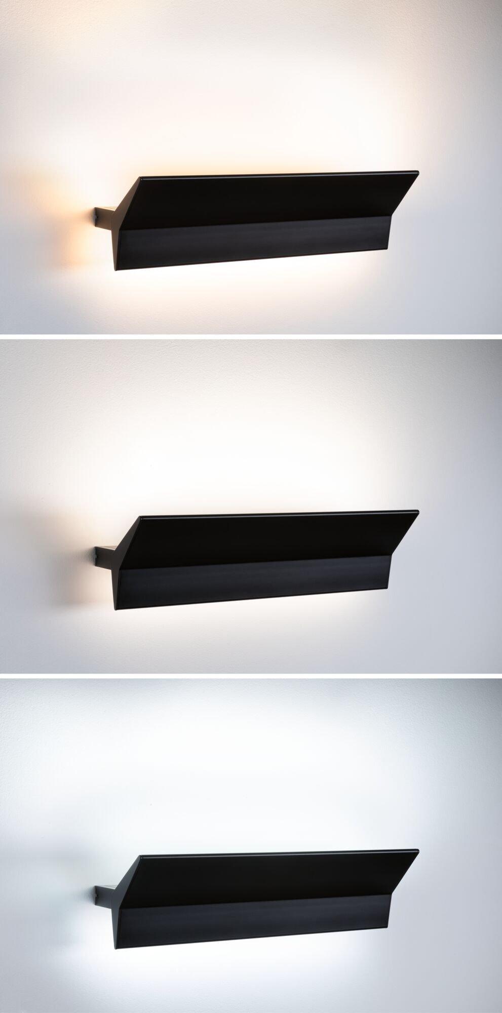 LED nástěnné svítidlo Smart Home Zigbee Stine měnitelná bílá / 230V 13W stmívatelné černá mat - PAULMANN