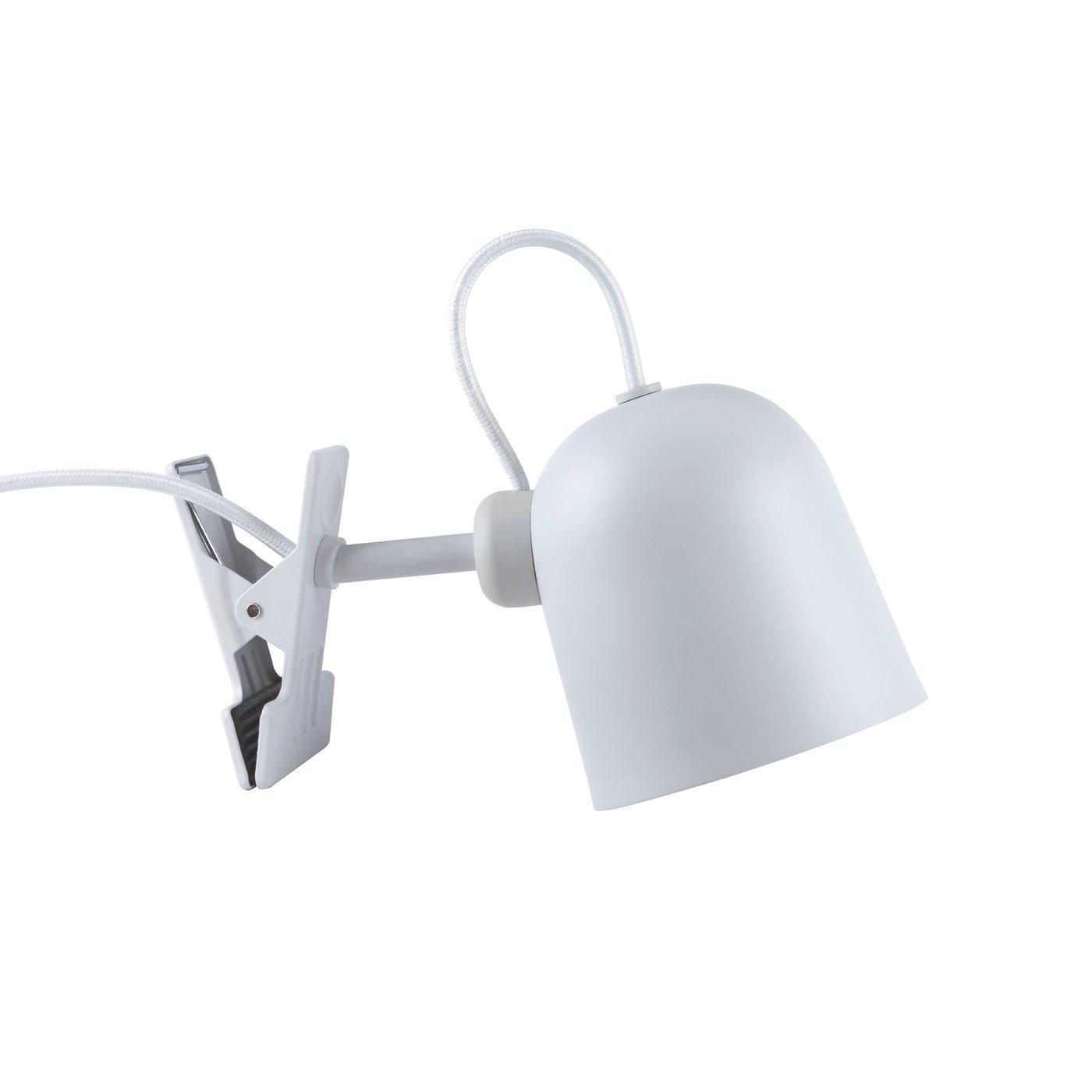 Levně Angle lampa s klipem bílá/šedá - NORDLUX