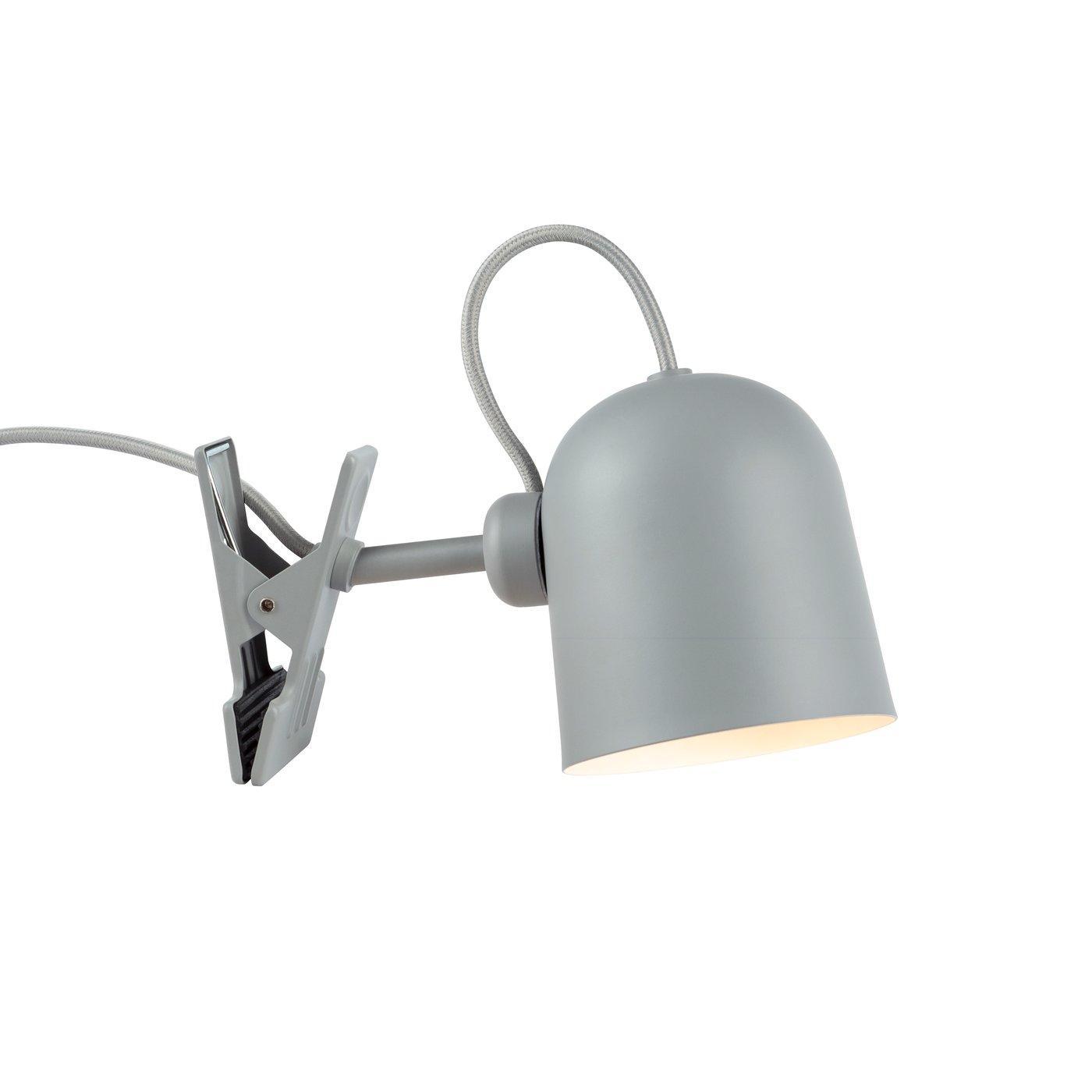Levně Angle lampa s klipem šedá - NORDLUX