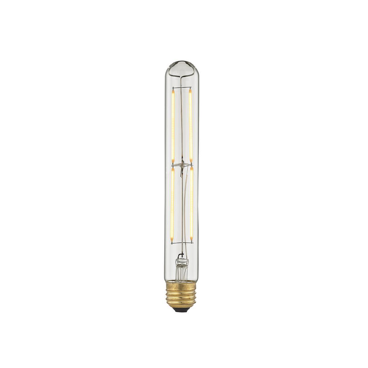 Levně LED žárovka trubková 6W E27 230V T10 čirá stmívatelná 4ks - HUDSON VALLEY