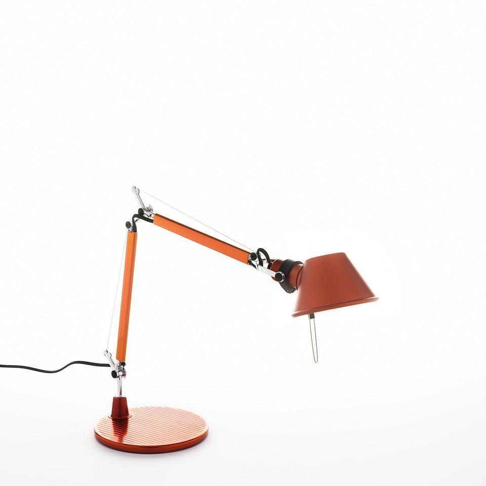 Tolomeo Micro stolní lampa - oranžová - tělo lampy + základna - ARTEMIDE
