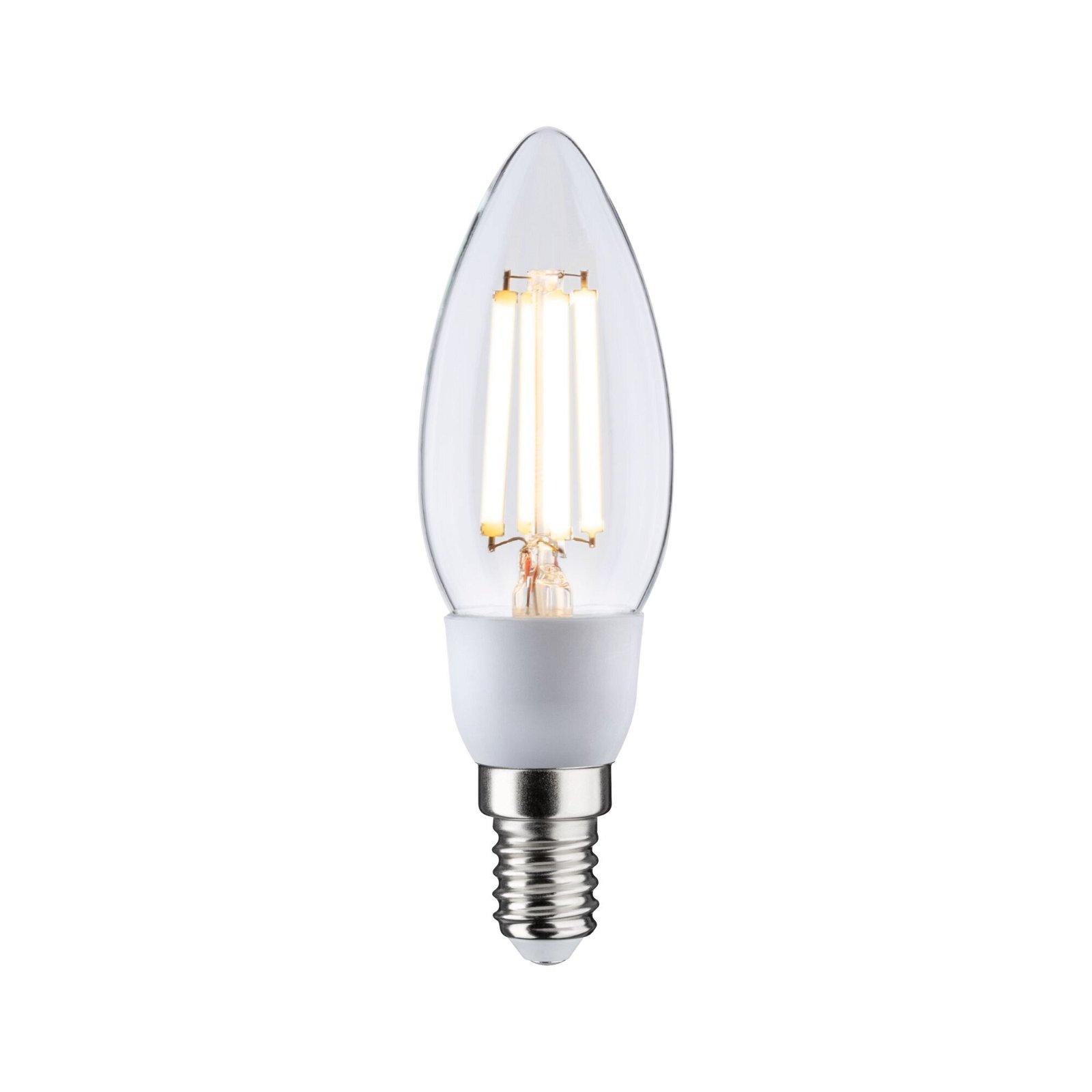 Levně Eco-Line Filament 230V LED svíčka E14 2,5W 3000K čirá - PAULMANN