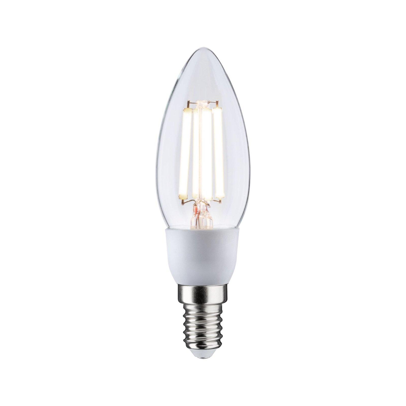 Levně Eco-Line Filament 230V LED svíčka E14 2,5W 4000K čirá - PAULMANN