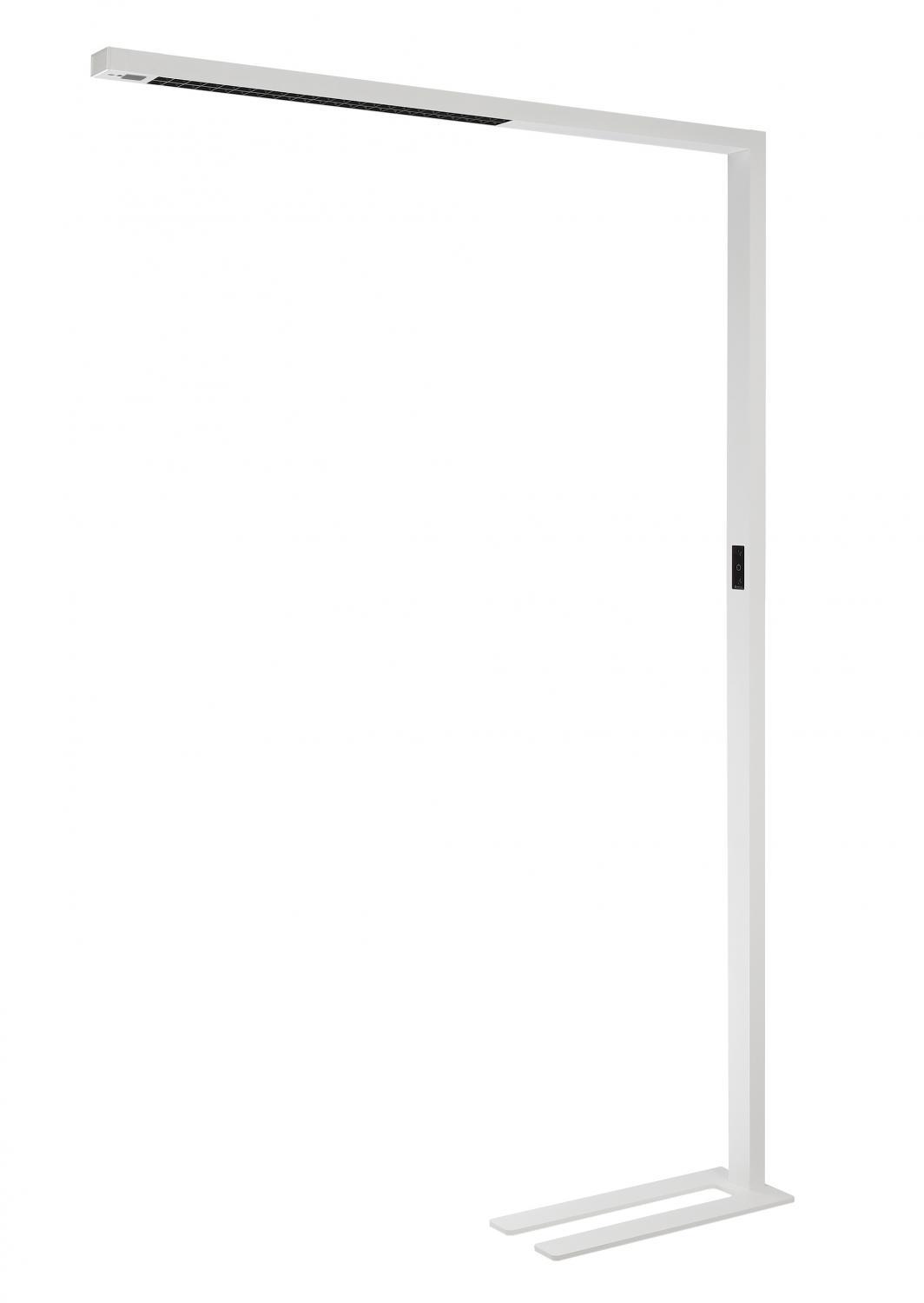 Levně Deko-Light stojací svítidlo, Office Three Standard, Motion, 80 W, DIM, 4000 K, 220-240V 10100 lm 1240 mm bílá RAL 9016 - LIGHT IMPRESSIONS