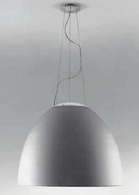 Závěsné svítidlo NUR MINI 1x160W přírodní hliník průměr 36cm - ARTEMIDE