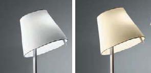 Stojací lampa Melampo velká šedá 2x150W výklopná - ARTEMIDE