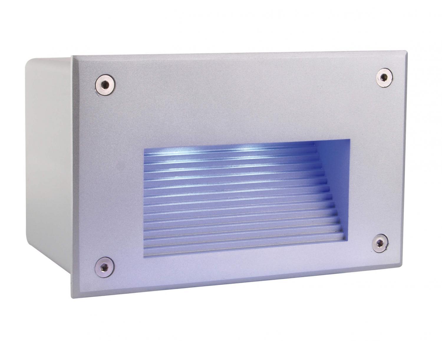 Nástěnné zápustné svítidlo LED Side 3 stříbrná LED RGB - LIGHT IMPRESSIONS