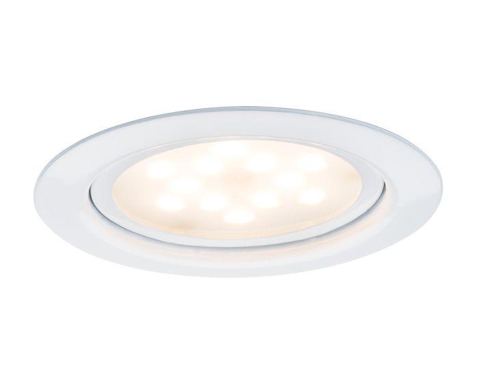 Nábytkové zápustné svítidlo - sada 3ks Micro Line LED bílá 935.54 - PAULMANN