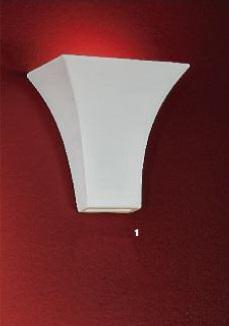Nástěnné svítidlo 1x60W G9 bílá barva, výška 16,5cm - ORION