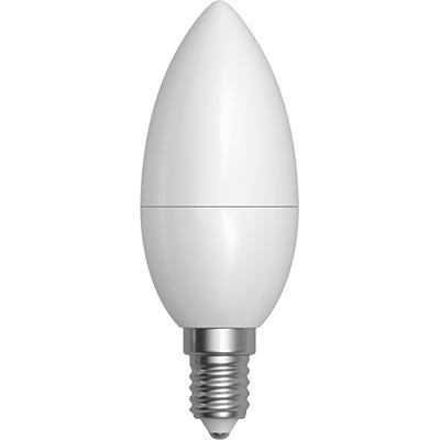 Levně Žárovka LED Olive Smooth E14 230V 5W 4200K Ø 35mm v.100 mm 480lm 240° - SKYLIGHTING