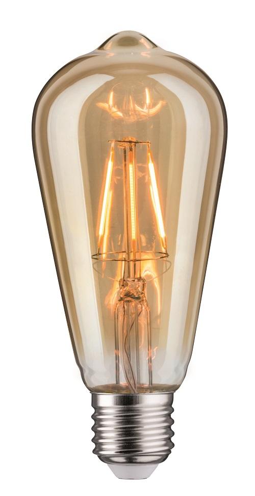 Levně 1879 LED žárovka Vintage Rustika 4W E27 230V 1700K 250lm zlatá 284.07 - PAULMANN