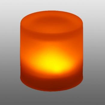 Levně LED svítidlo Spot-8 válec oranžová 0,88W 600-609nm 12V DC IP68 - AMVIS