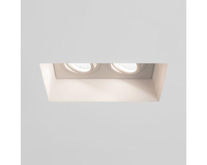Zápustné svítidlo Blanco Twin sádra 2x50W GU10   (STARÝ KÓD: AST 7344 )   - ASTRO