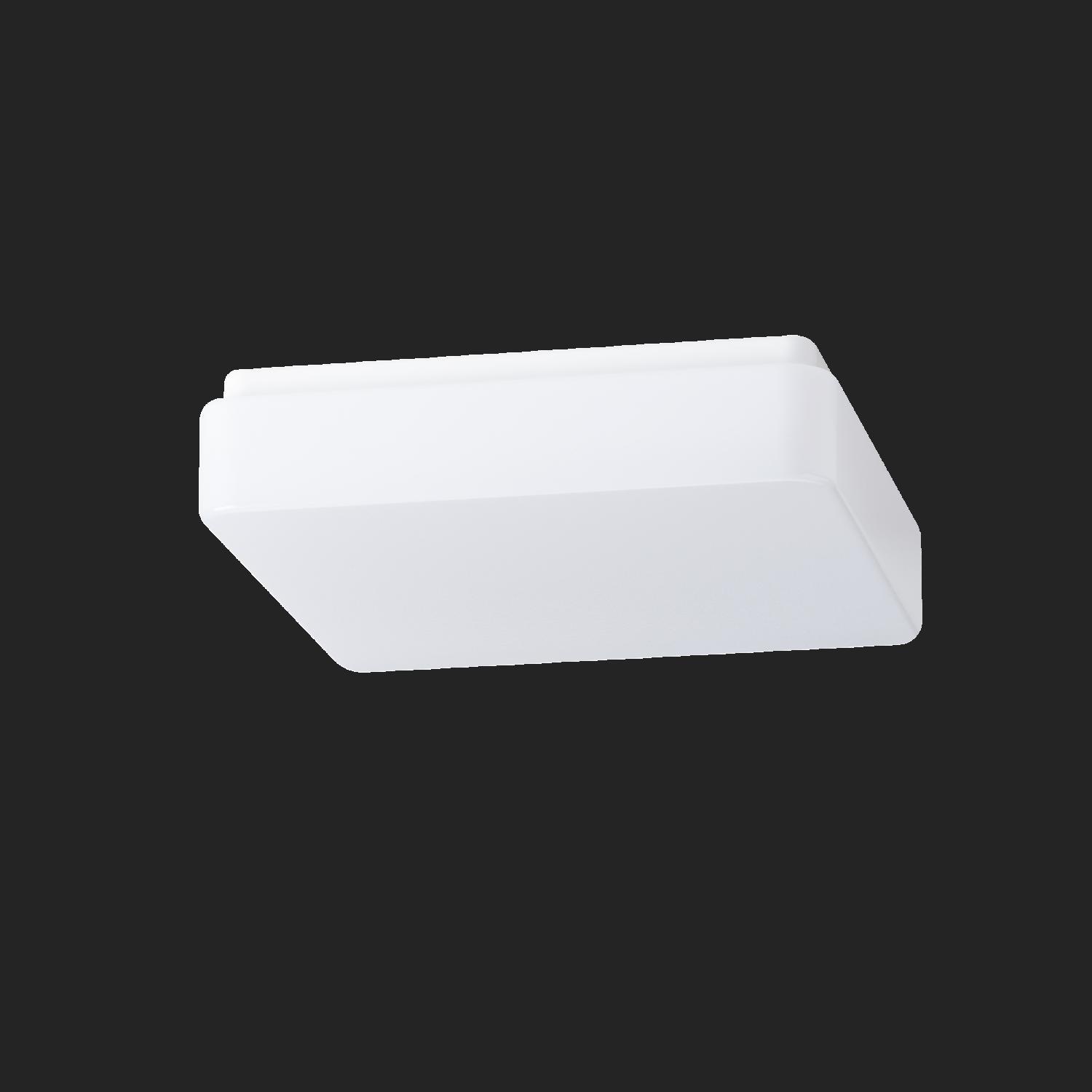 Levně TILIA 1 stropní/nástěnné plastové svítidlo bílá IP44 2x30W E27 - OSMONT