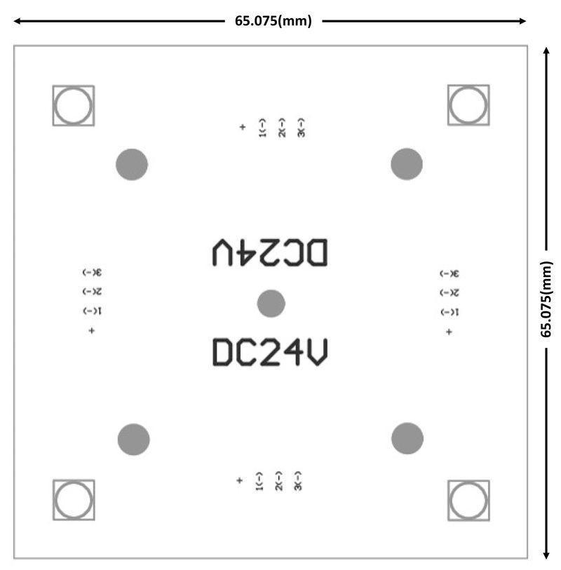 Modulární systém - panel II 2x2 3200K - LIGHT IMPRESSIONS