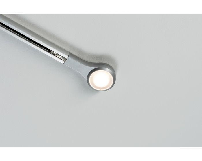 URail LED koncovka 5,8W matný chrom stmívatelná 954.79 - PAULMANN