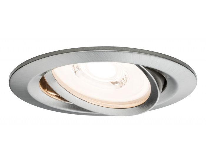AKCE - Zápustné svítidlo LED Reflector Coin 6,8W železo 3ks stmívatelné, výklopné 939.44 - PAULMANN