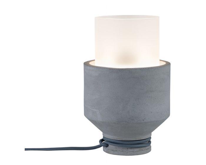 Stolní lampa Neordic Helin sklo / beton 796.19 - PAULMANN