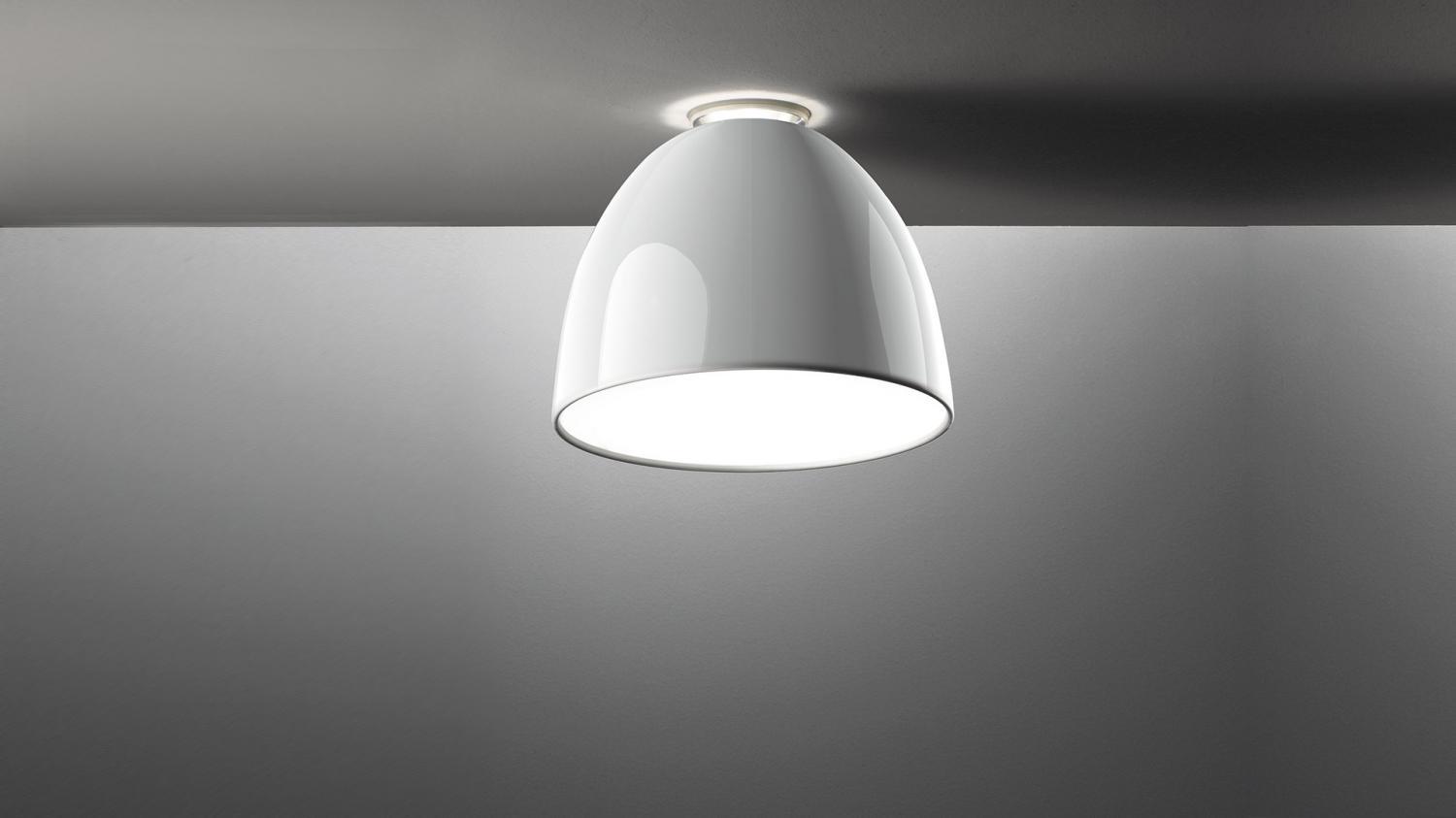 Nur Mini Gloss LED - stropní - bílá - ARTEMIDE