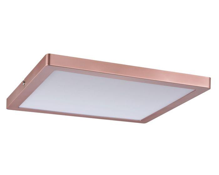 Atria LED panel hranatý 24W růžovo-zlatá stmívatelný 708.73 - PAULMANN