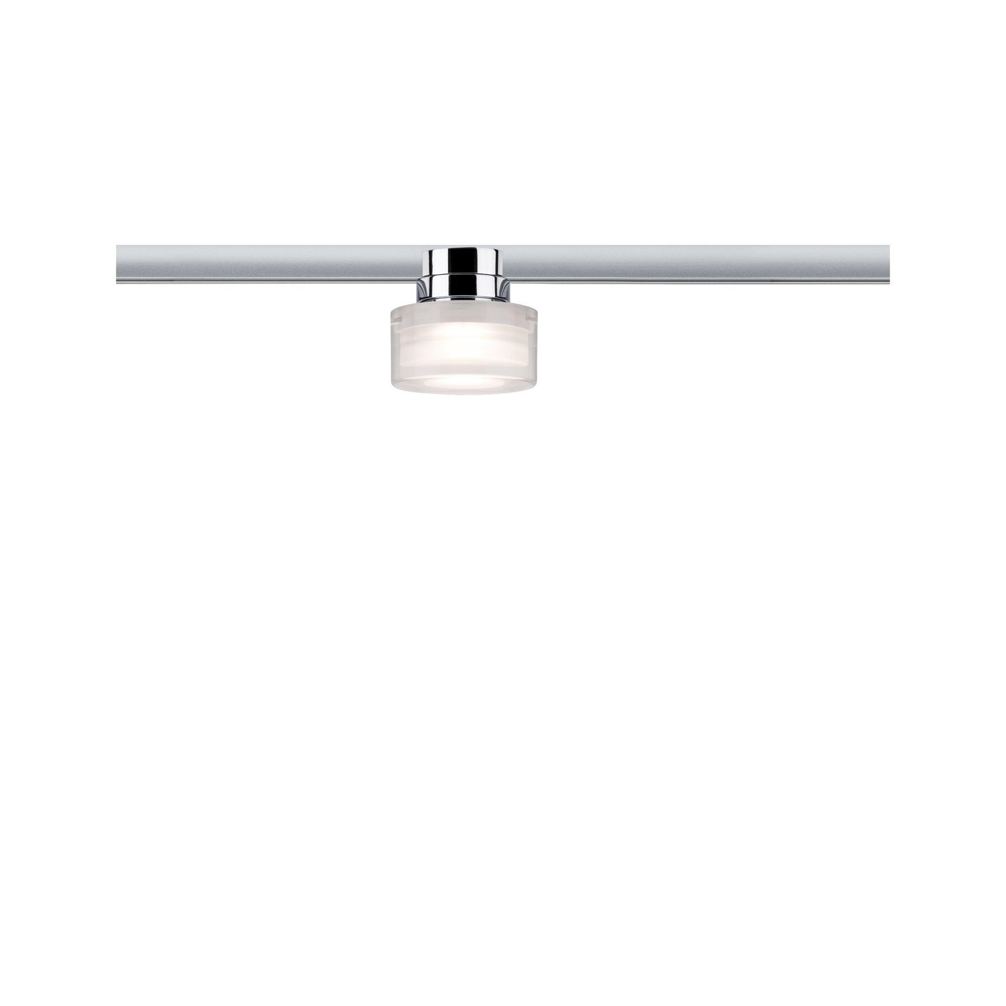 URail LED spot Ceiling Topa Dot 5,2W chrom/čirá/satén stmívatelné 955.02 - PAULMANN