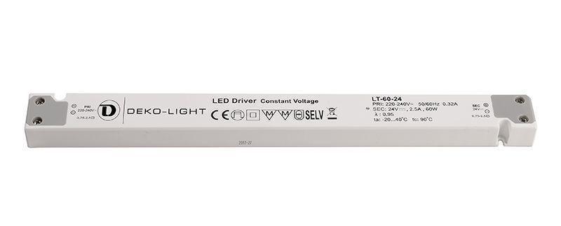Levně AKCE Deko-Light napájení LT-60-24 konstantní napětí 2500 mA IP20 24V DC 60W - LIGHT IMPRESSIONS