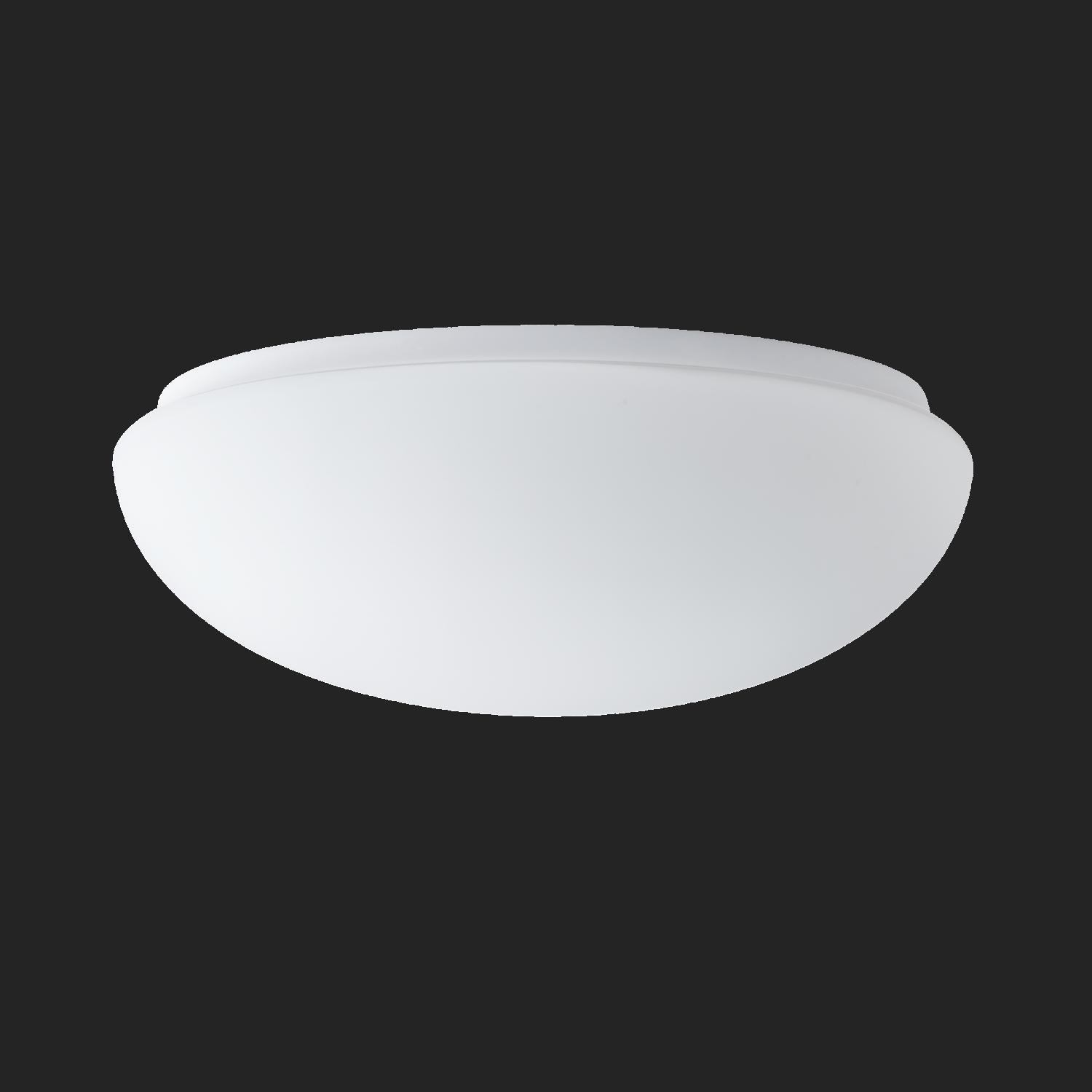 ALMA 2 stropní/nástěnné skleněné svítidlo bílá IP41 2x60W E27 - OSMONT