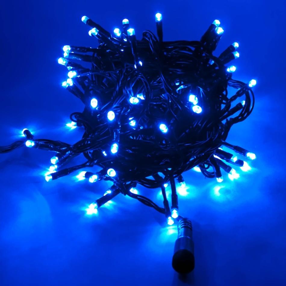 Levně DecoLED LED osvětlení vánoční venkovní - 4 m, 32 modrých diod