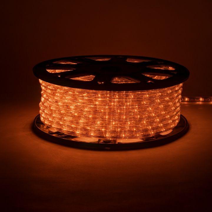 Levně DecoLED LED hadice - 50m, oranžová, 1500 diod