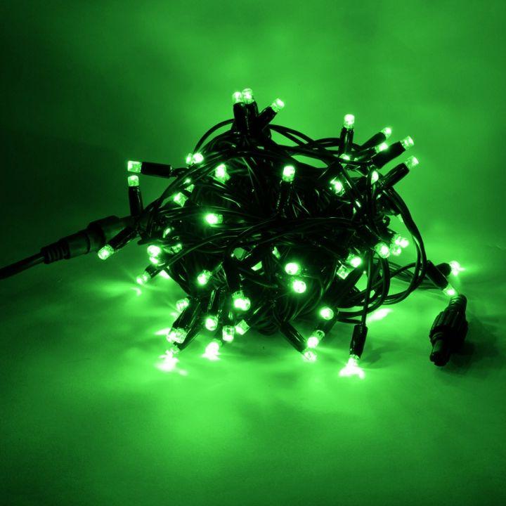 Levně DecoLED LED světelný řetěz - 5m, zelená, 50 diod