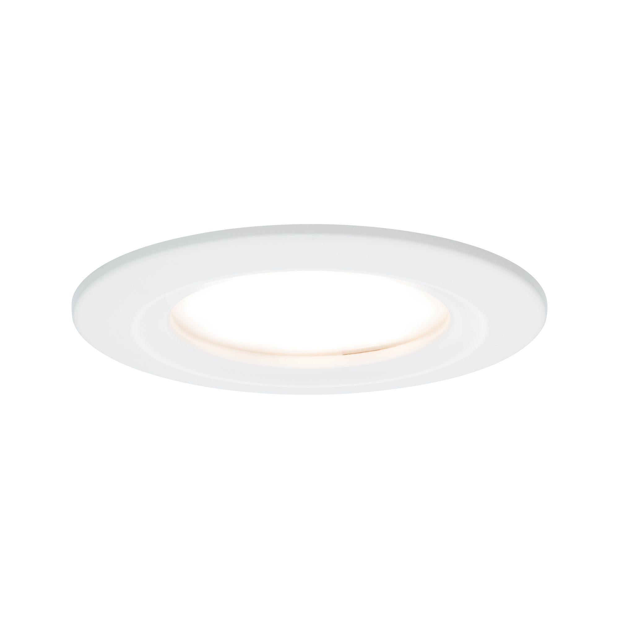 Vestavné svítidlo LED Nova kruhové 1x6,5W bílá mat nevýklopné 934.59 - PAULMANN