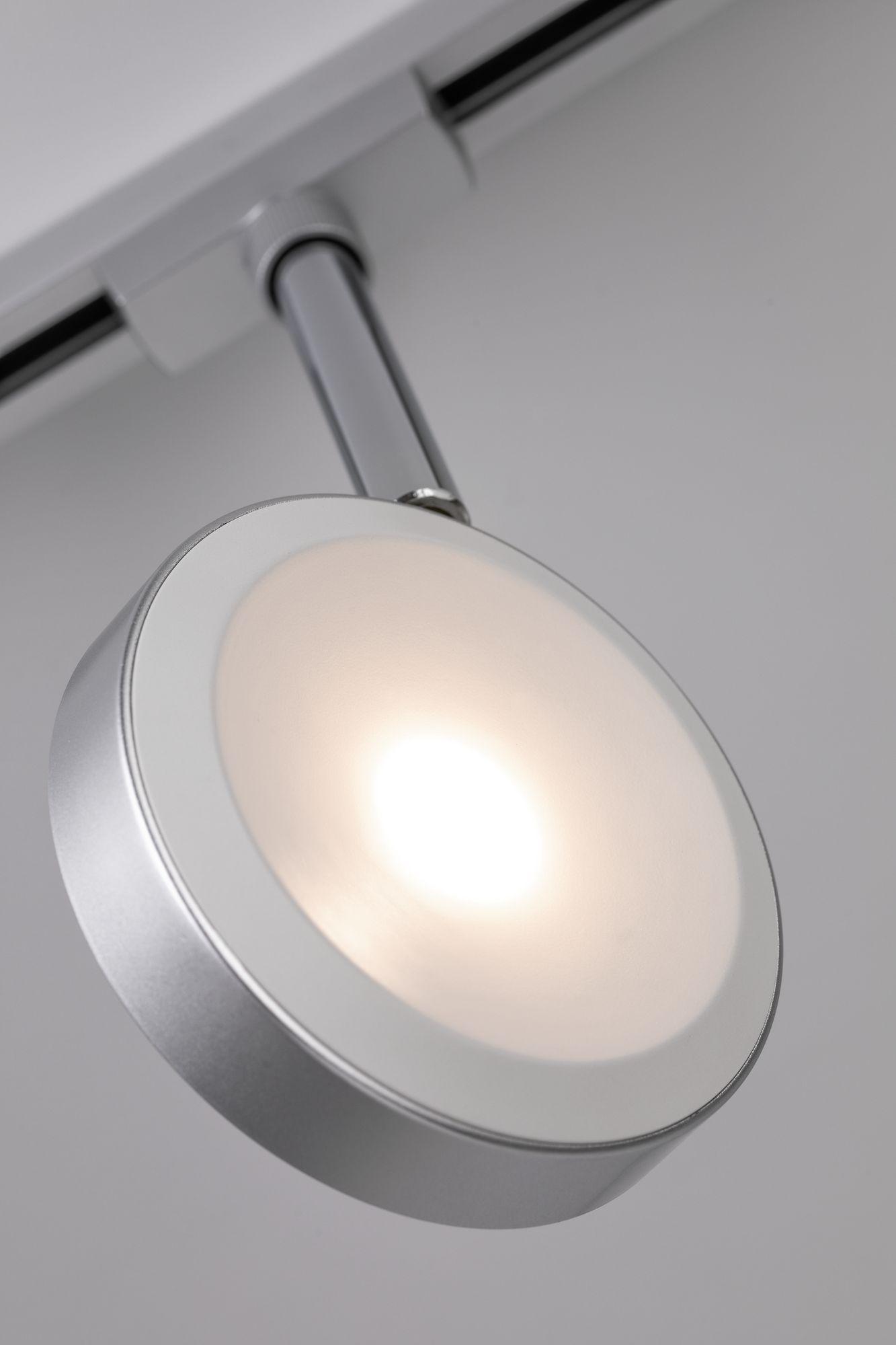 URail LED-spot Discus 5,5W matný chrom 230V stmívatelné 968.91 - PAULMANN