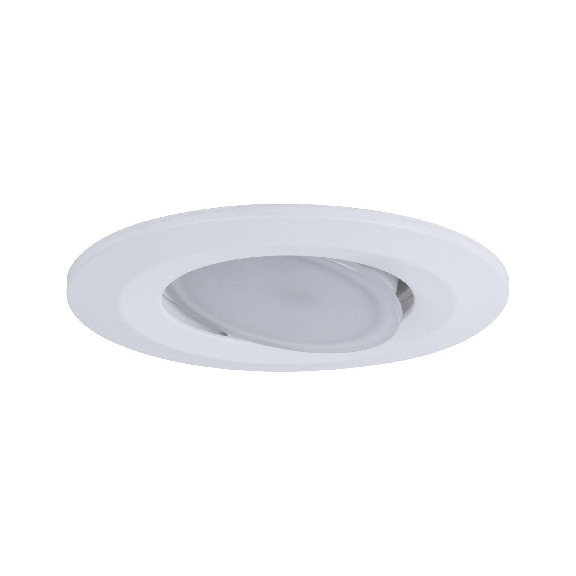 Vestavné svítidlo LED Calla kruhové 1x5,5W bílá mat výklopné nastavitelná teplota barvy 999.34 - PAULMANN