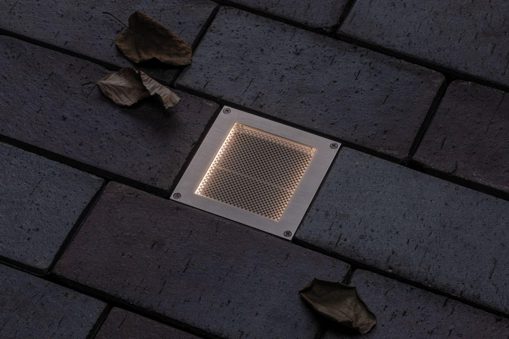 Solární LED zemní svítidlo Aron 10x10 cm pohybové čidlo 942.38 - PAULMANN